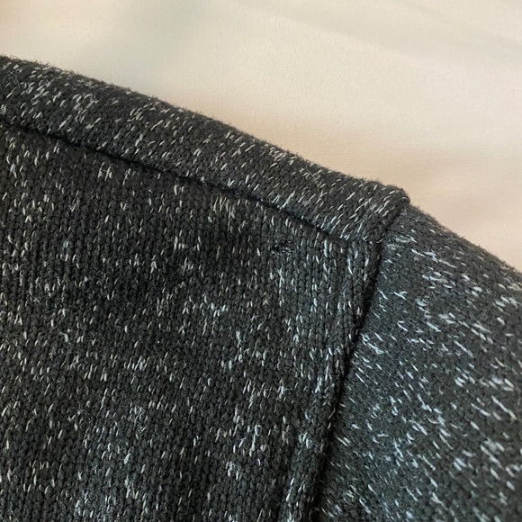 Free Country Men's Osprey Gray Black‎ Knit Hoodie Jacket Fleece Lined- XL - Picture 11 of 12